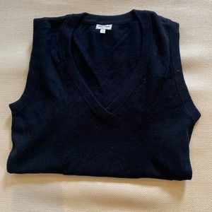 Black Talula Babaton sleeveless pullover sweater vest - cotton blend XS